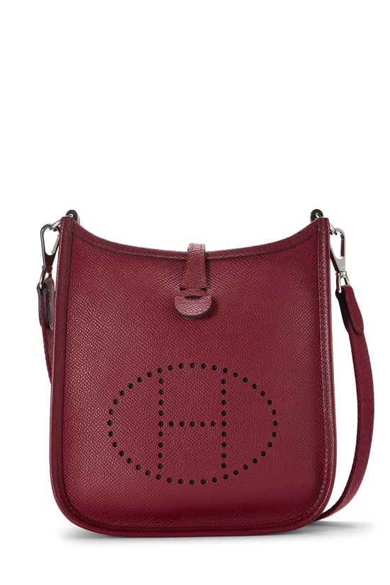 Rouge Grenat Epsom Evelyne Amazone TPM
