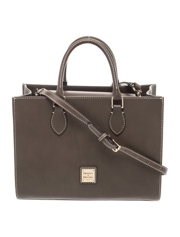 Leather Top Handle Bag