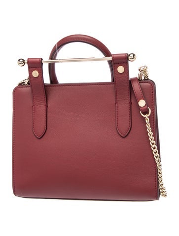 Strathberry Leather Top Handle Bag