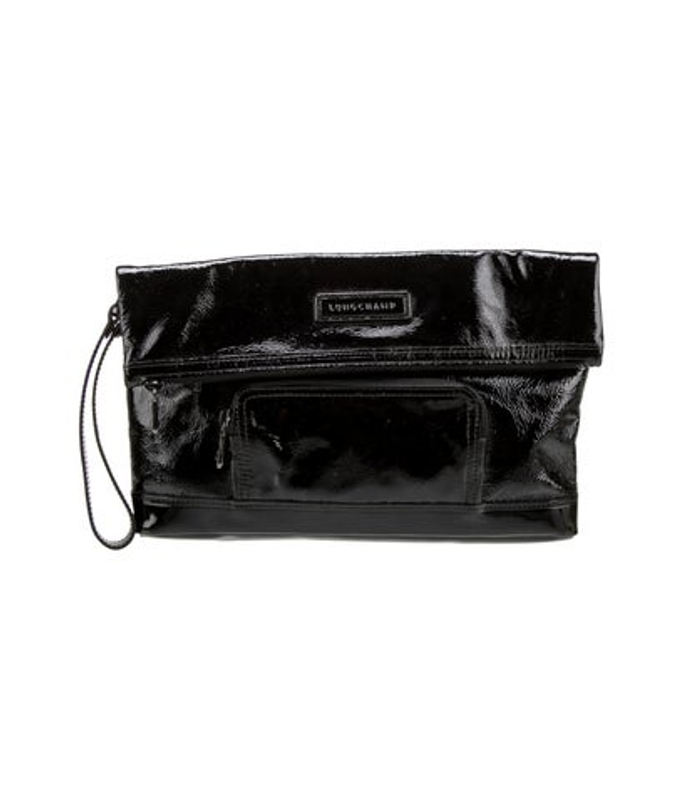Longchamp Patent Leather Clutch