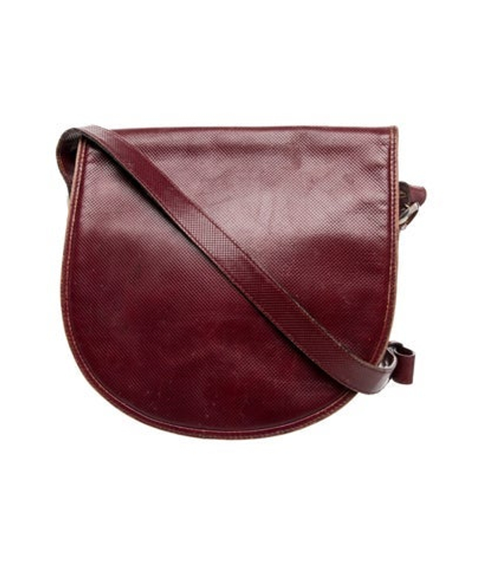 Bottega Veneta Veneta Leather Crossbody Bag Vintage