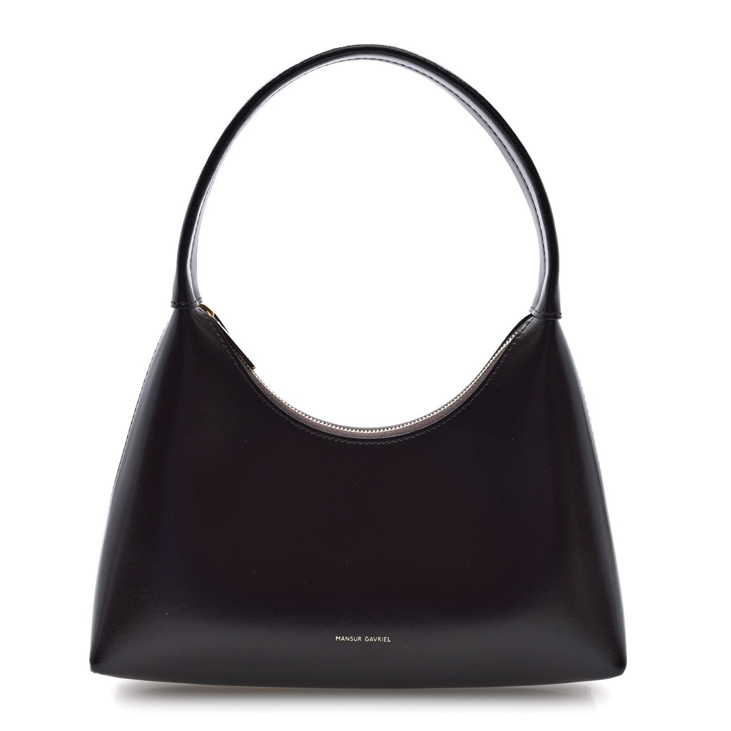 Mansur Gavriel Calfskin Mini Candy Bag Aubergine