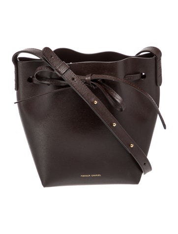 Mansur Gavriel Leather Bucket Bag