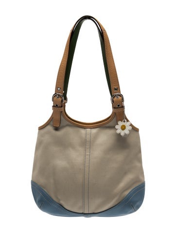 Coach Canvas Shoulder Bag