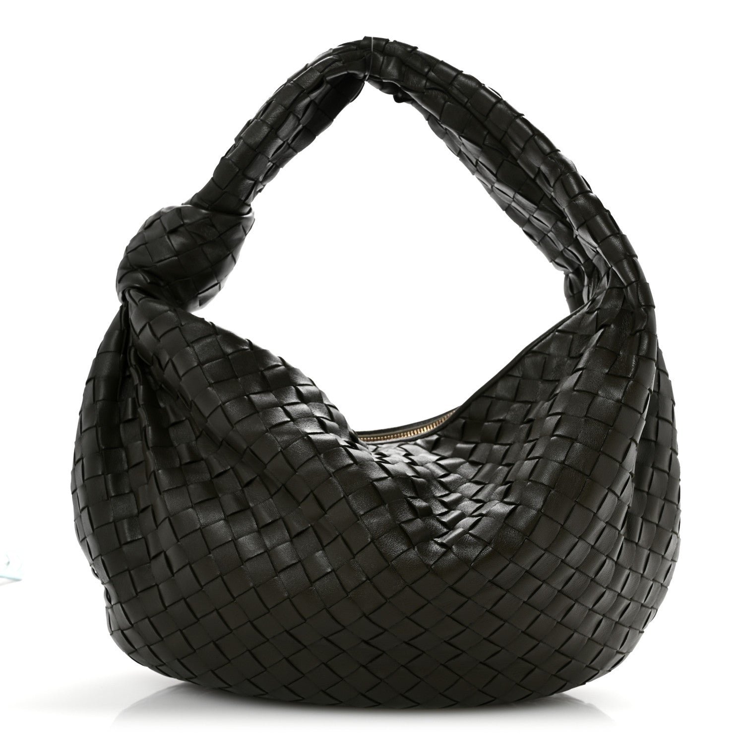 Bottega Veneta Nappa Intrecciato Small Jodie Kaki