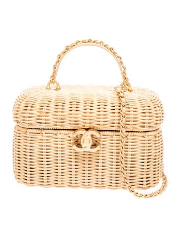 2026 Rattan Vanity Case