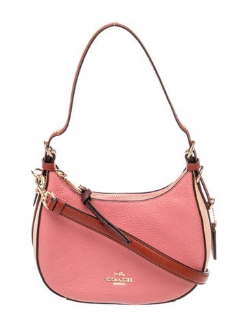 Coach Leather Top Handle Bag