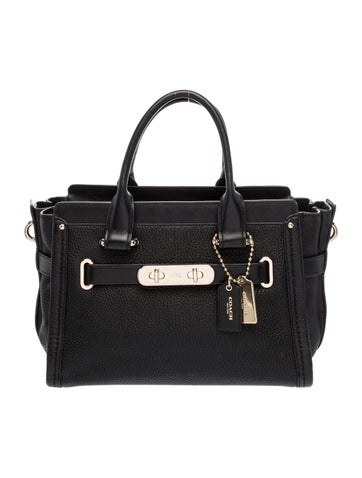 Leather Top Handle Bag