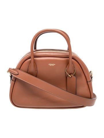 Leather Top Handle Bag