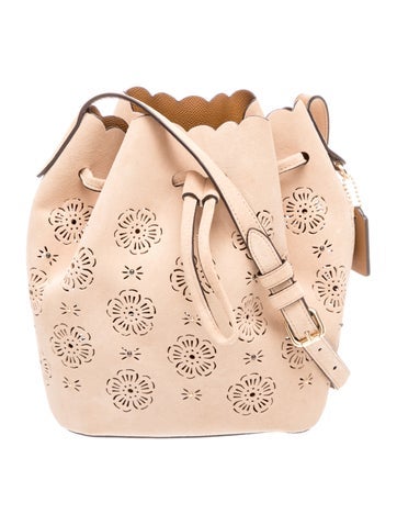 Suede Bucket Bag
