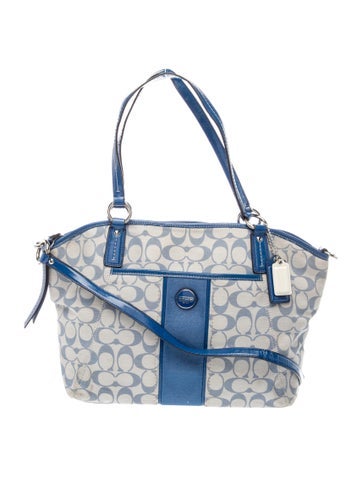 Coach Canvas Top Handle Bag