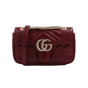 Leather GG Marmont Small
