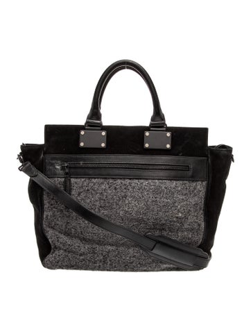 Rag & Bone Suede Top Handle Bag