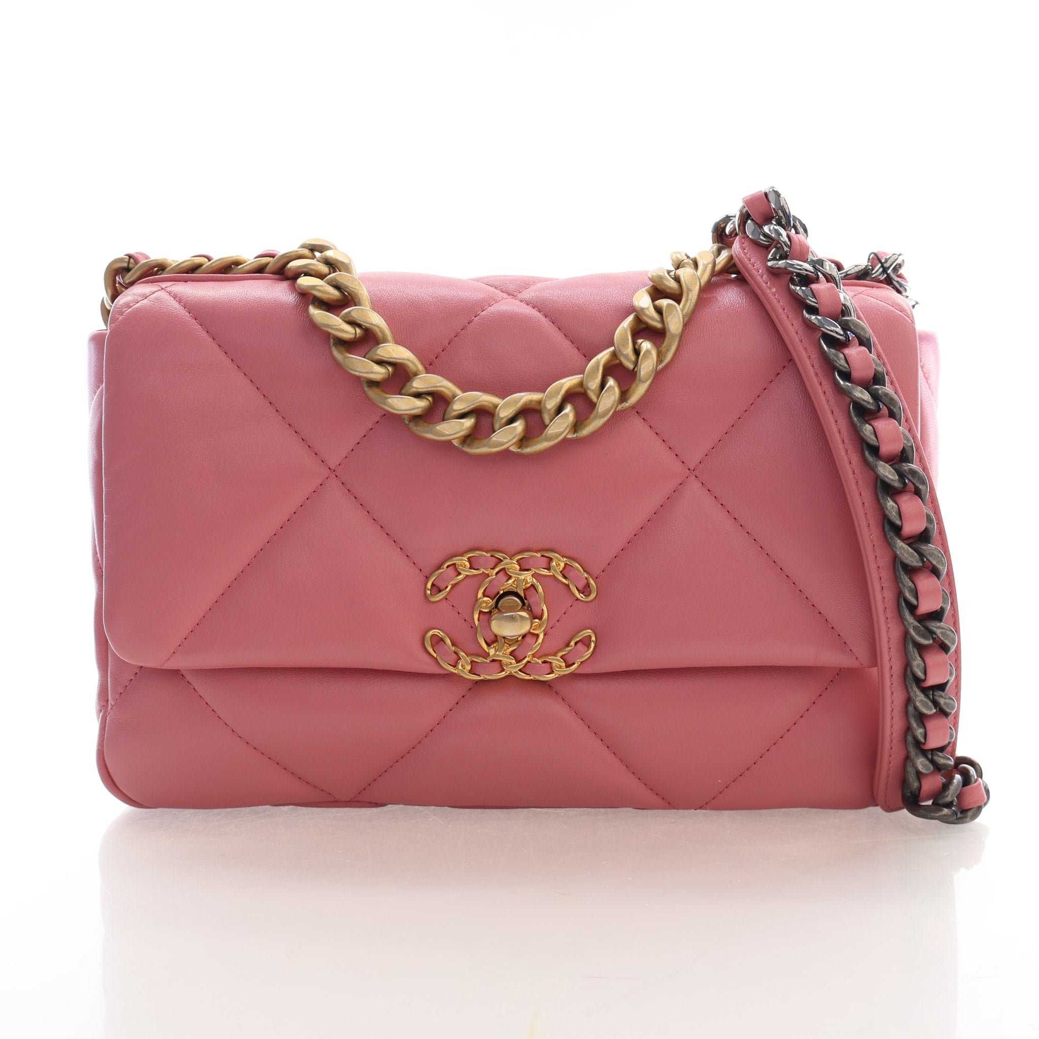 Chanel Medium Lambskin 19 Flap Bag