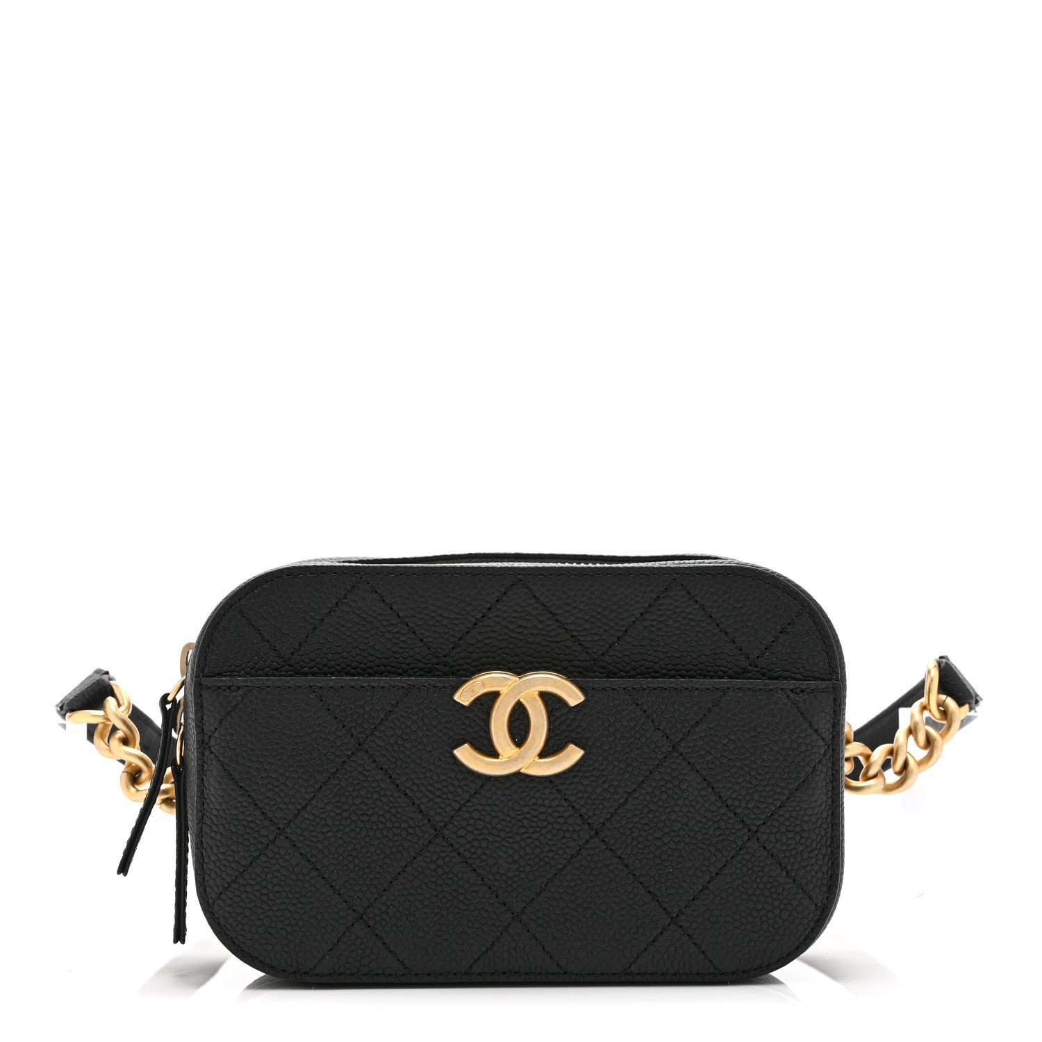 Chanel Caviar Quilted Waist Bag Black