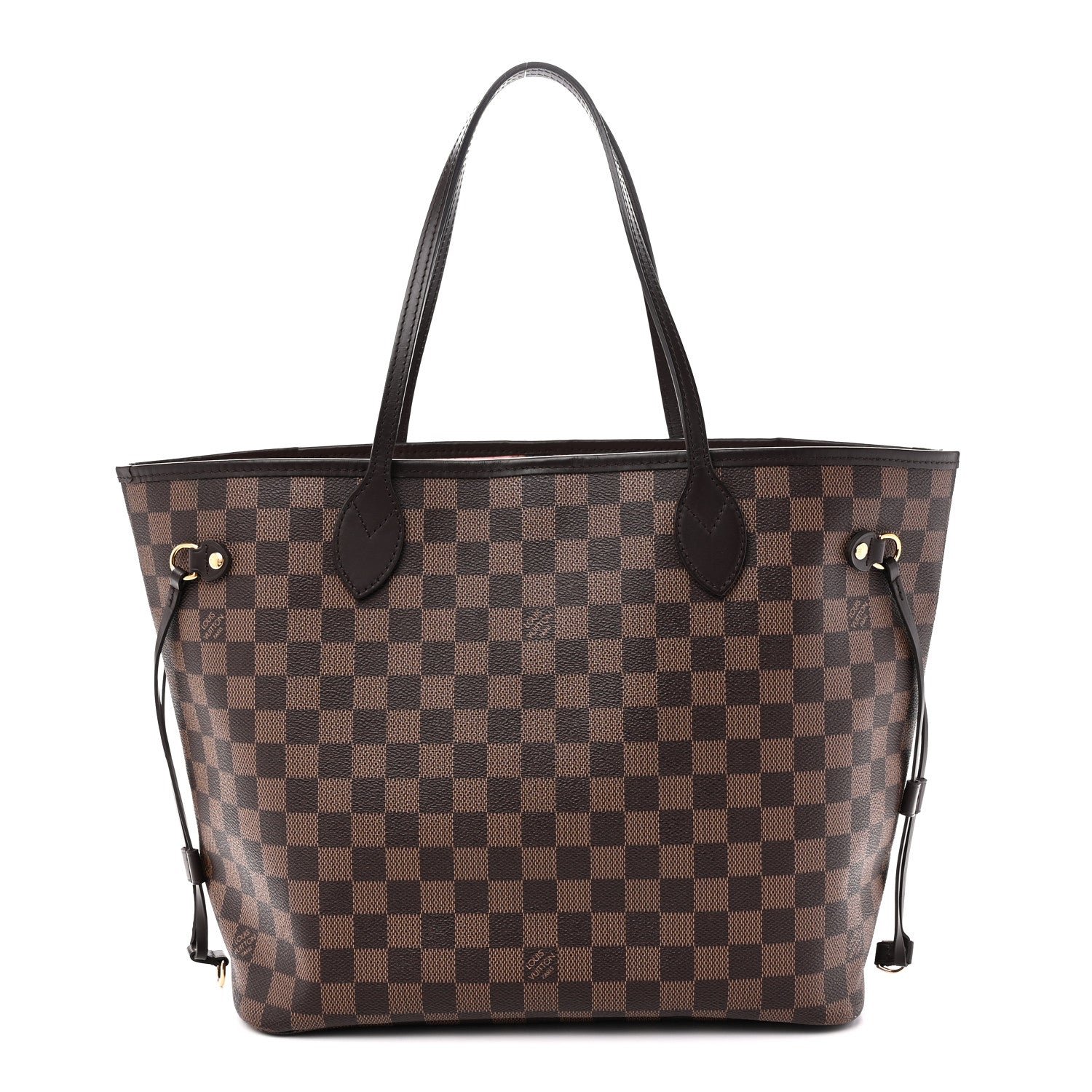Louis Vuitton Damier Ebene Neo Neverfull MM Rose Ballerine