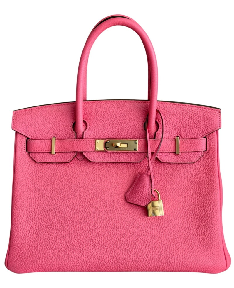 Rose Lipstick Togo Birkin 30 Gold Hardware, 2013