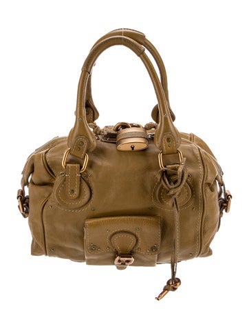 Chloe Leather Shoulder Bag