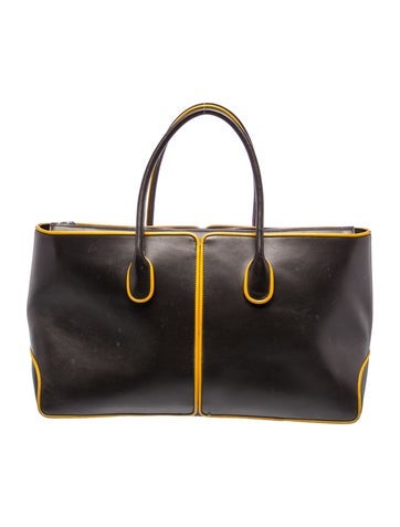 Tod's Leather Top Handle Bag