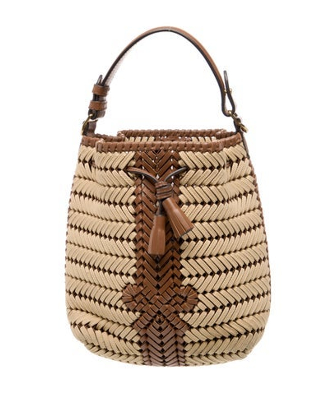 Anya Hindmarch Hindmarch Leather Top Handle Bag