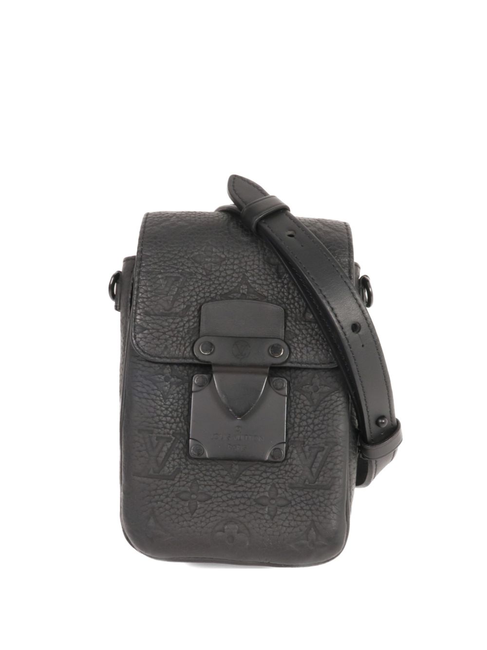 S-Lock Monogram Taurillon messenger bag