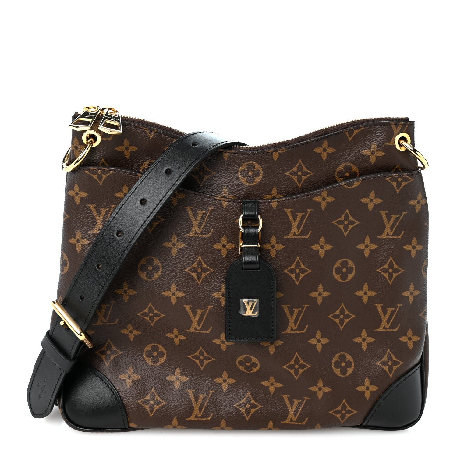 Louis Vuitton Monogram Odeon MM Black