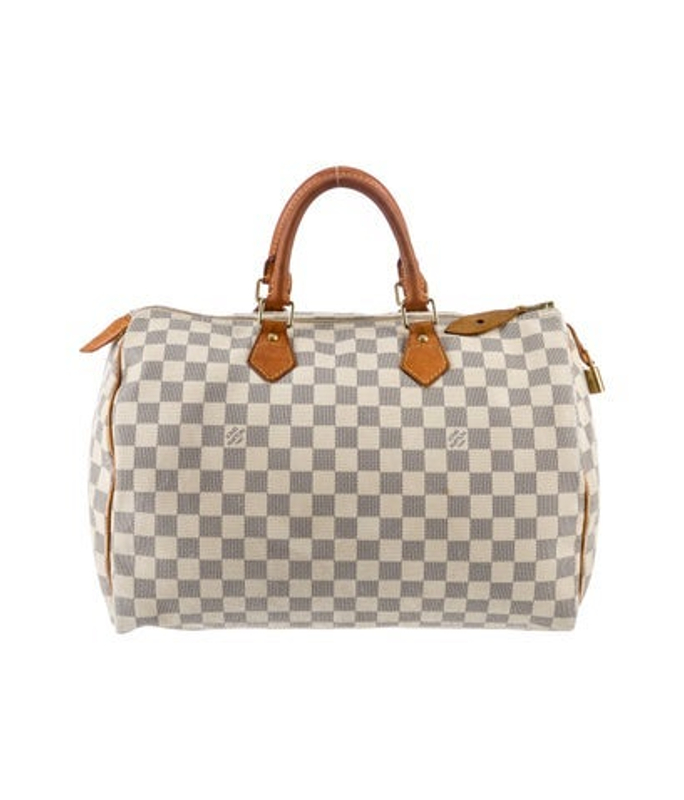 Louis Vuitton Vuitton Damier Azur Speedy 35