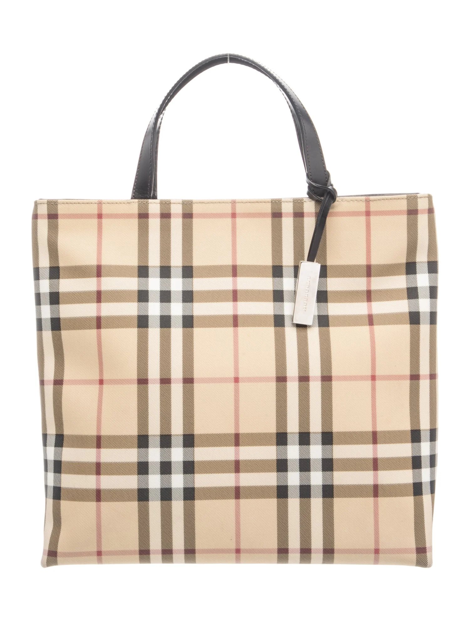Nova Check Top Handle Bag