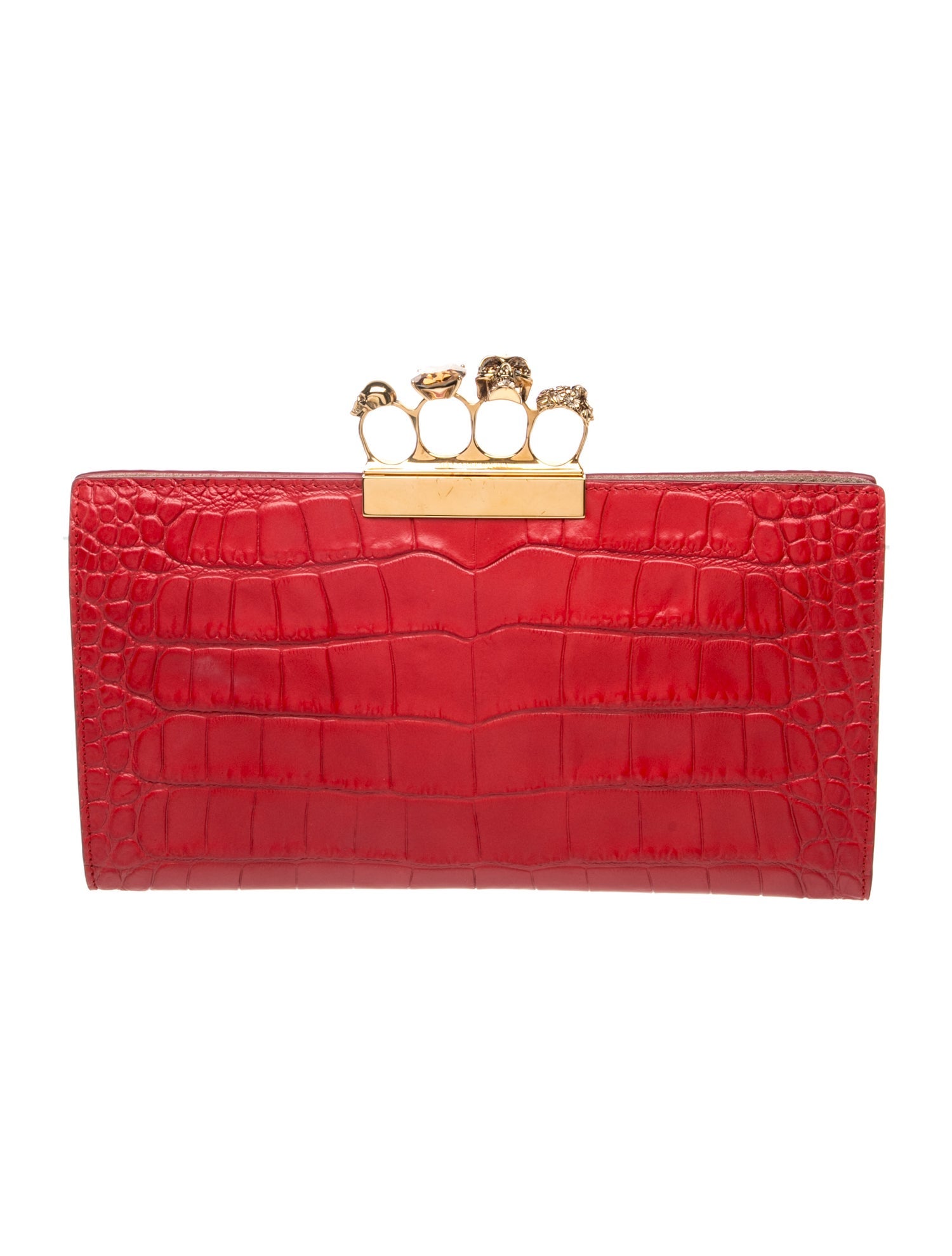Alexander McQueen Skull Clutch