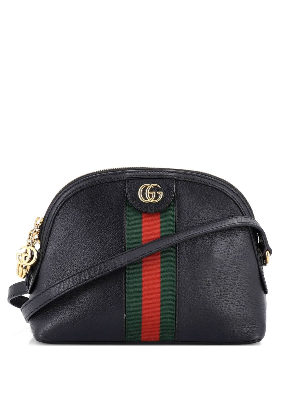 Ophidia Dome Shoulder Bag Leather Small crossbody bag
