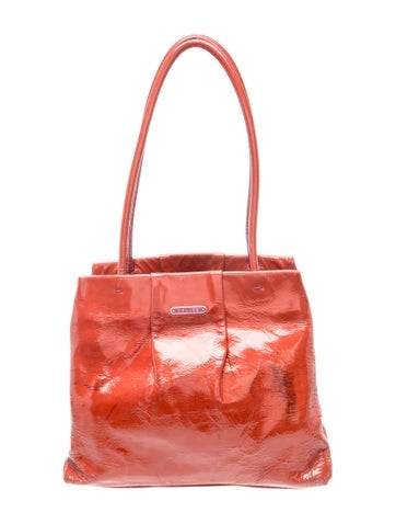 Patent Leather Shoulder Bag