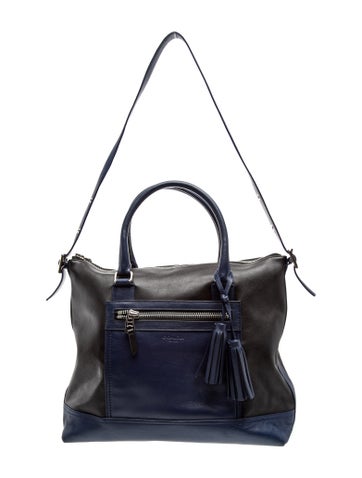 Leather Weekender Bag