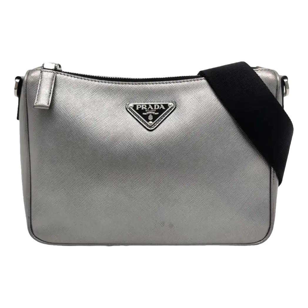 Leather crossbody bag