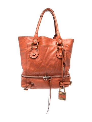 Leather Paddington Lock Large