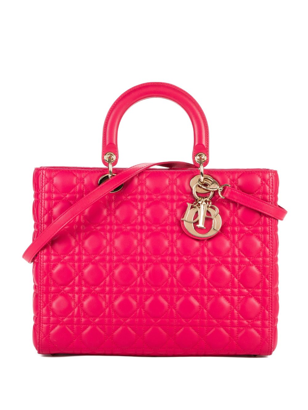 Dior 2010s quilted shoulder bag
