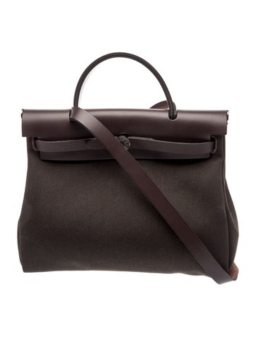 Hermes 2025 Toile & Vache Hunter Herbag Zip 31