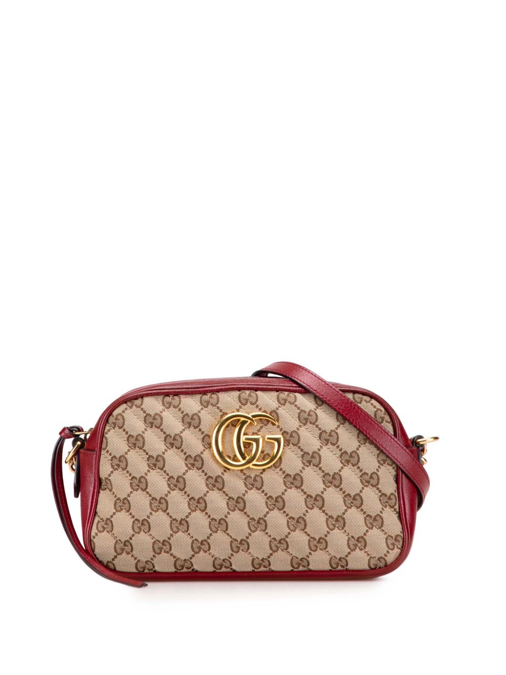 2016-2025 Small GG Marmont Matelasse Canvas crossbody bag