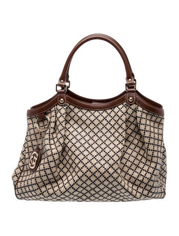 GG Canvas Diamante Sukey