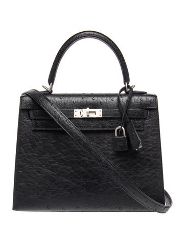Special Order Ostrich Verso Kelly II Sellier 25