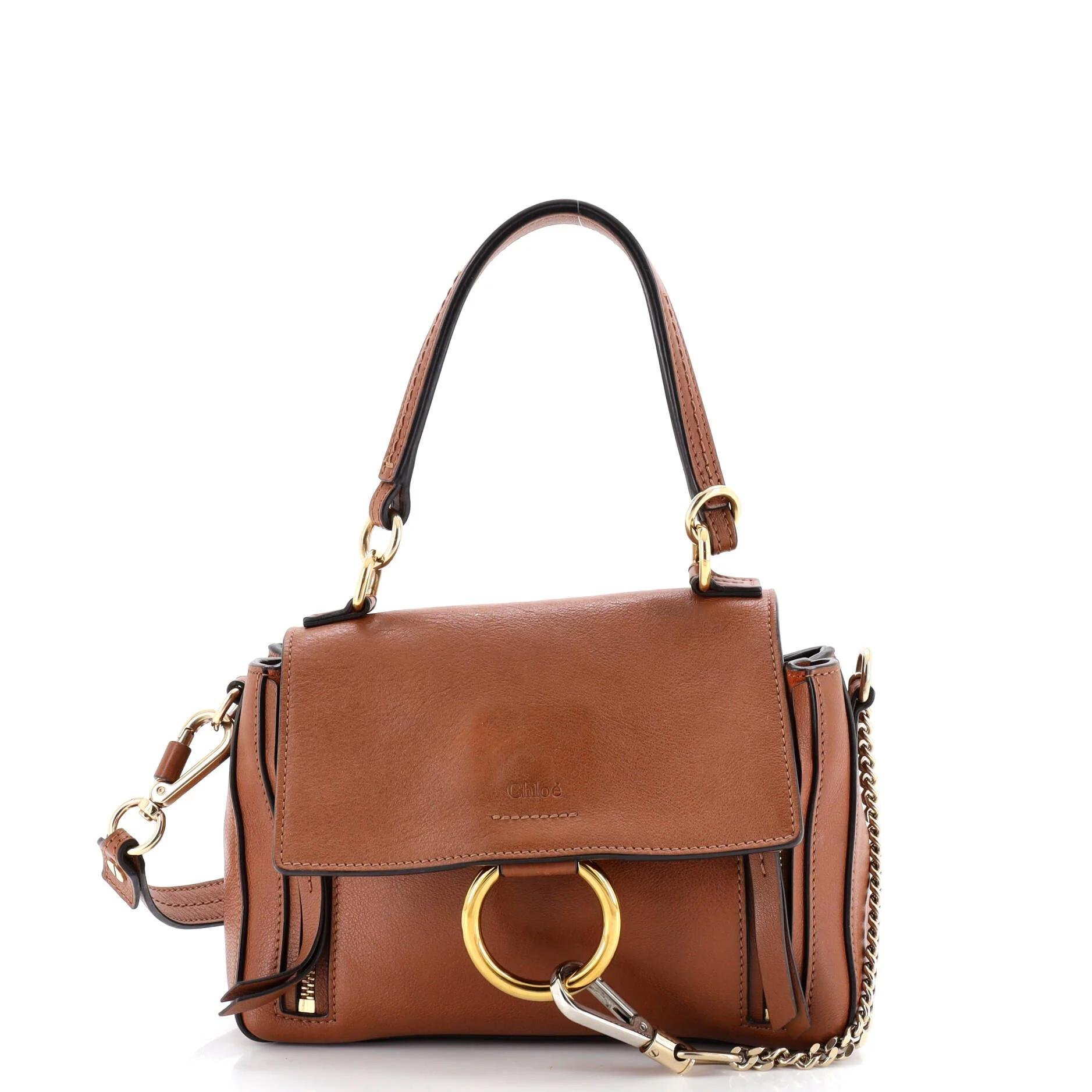 Leather handbag