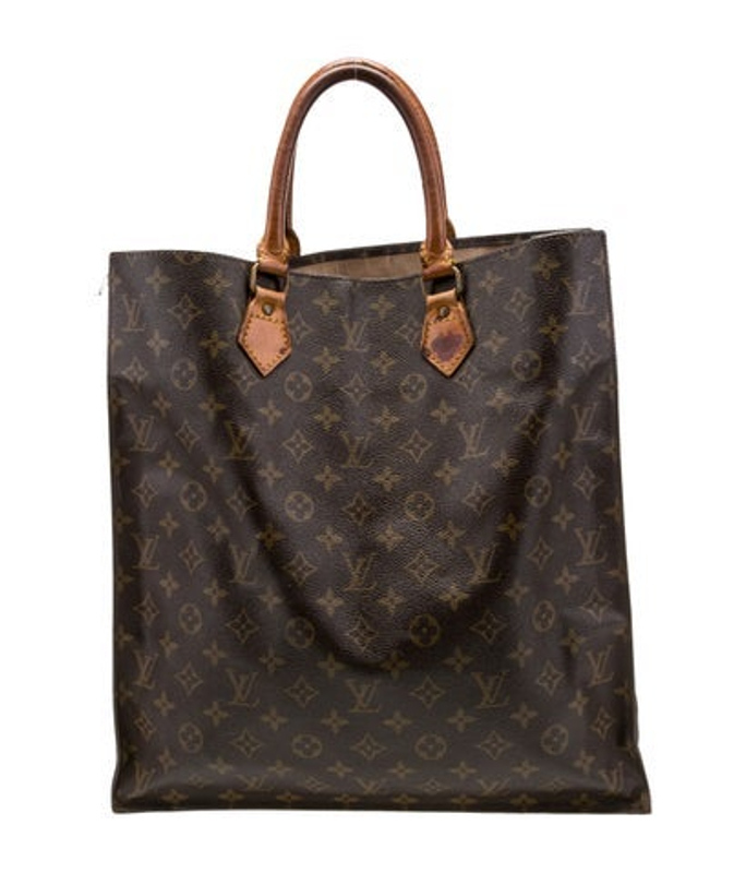 Louis Vuitton Vuitton Lv Monogram Sac Plat Vintage