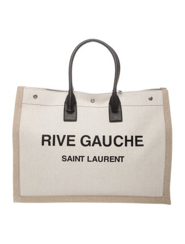 Canvas Rive Gauche Tote Bag w/ Tags
