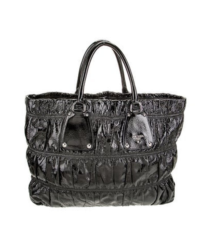 Prada Patent Leather Tote