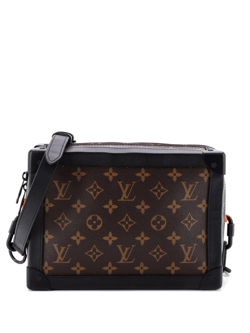 Solar Ray Soft Trunk Bag Monogram Canvas crossbody bag
