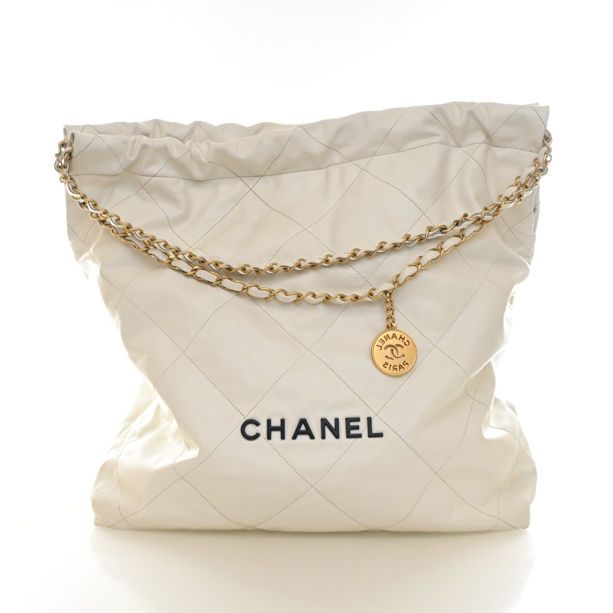 Chanel Large Calfskin 22 Hobo
