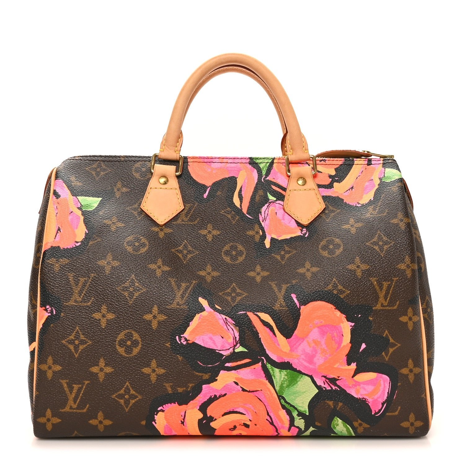 Louis Vuitton Monogram Roses Speedy 30