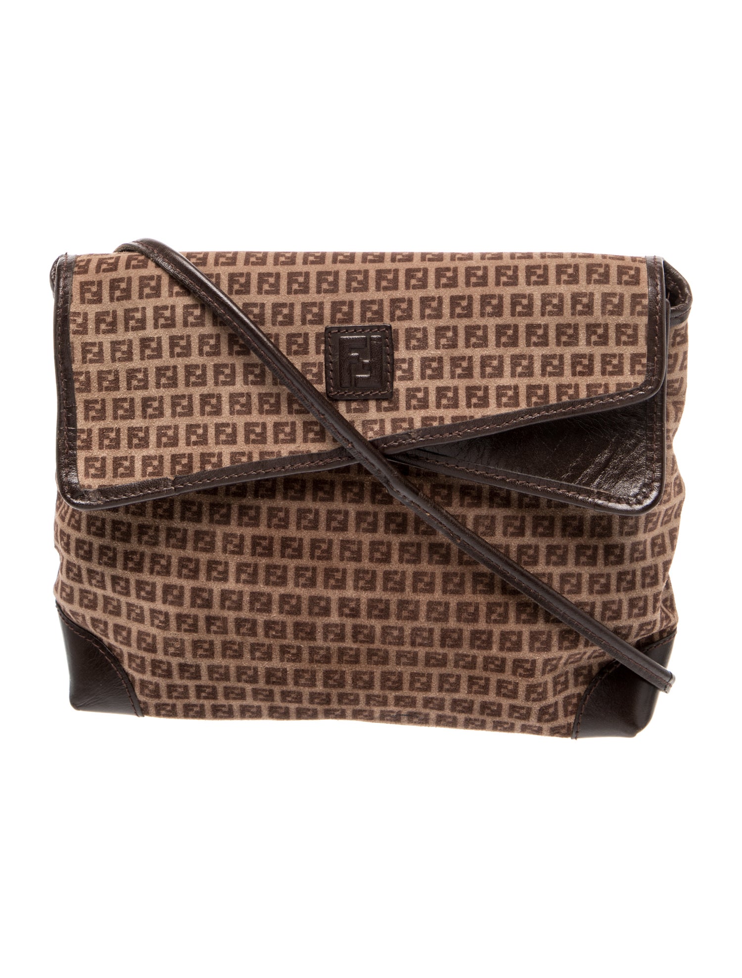 Suede Crossbody Bag Vintage