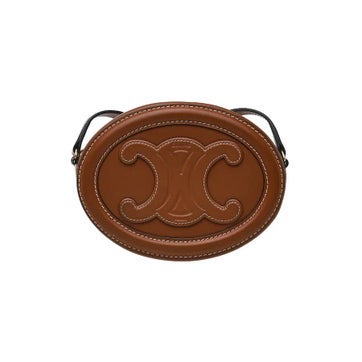 Calfskin Oval Purse Bag