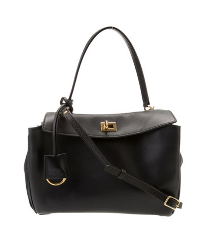 Balenciaga Leather Rodeo Tote Bag Small