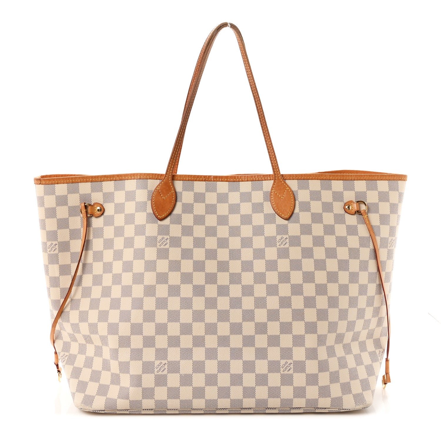 Louis Vuitton Damier Azur Neo Neverfull GM Rose Ballerine